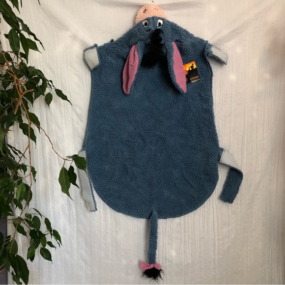 Disney Dog Disney Pet Halloween Dog Costume Coat Jacket Winnie The Poohs Eeyore Sz Xxl Nwt